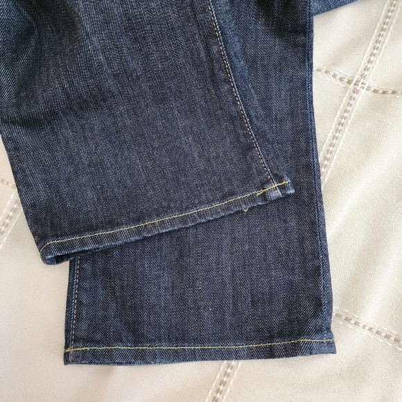 Lucky Brand size 12 / 31 reg inseam vintage denim wide flare leg - Picture 9 of 12